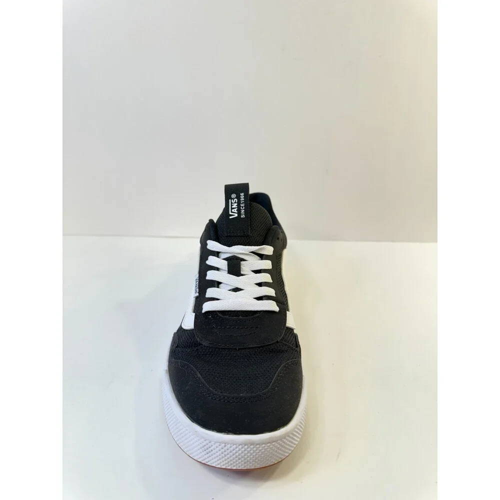 Vans Women's Range EXP Shoe, Mesh Black/White, 9